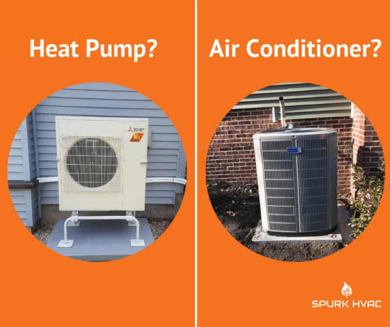 heat pumps vs air conditioners featured image