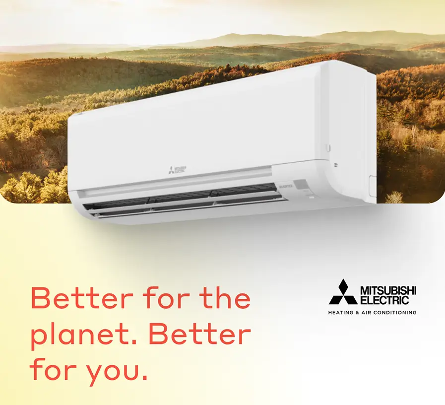 Mitsubishi mini split wall unit