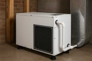 Completed dehumidifier installation service
